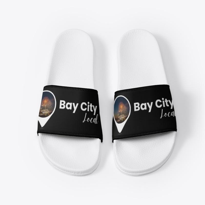 Bay City Local White Logo