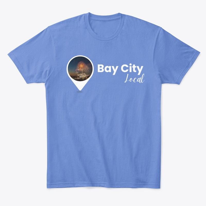 Bay City Local White Logo